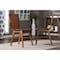 Baxton Studio Elsa Mid-century Modern Dark Walnut Bent Wood Dining Chair, PK2 121-6620 - alternate 3